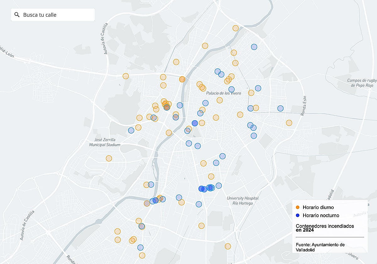La quema de contenedores cuesta al Ayuntamiento 35.000 euros en el último año