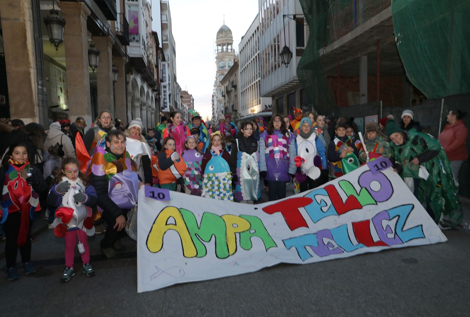 Así fue el desfile de Carnaval de Palencia