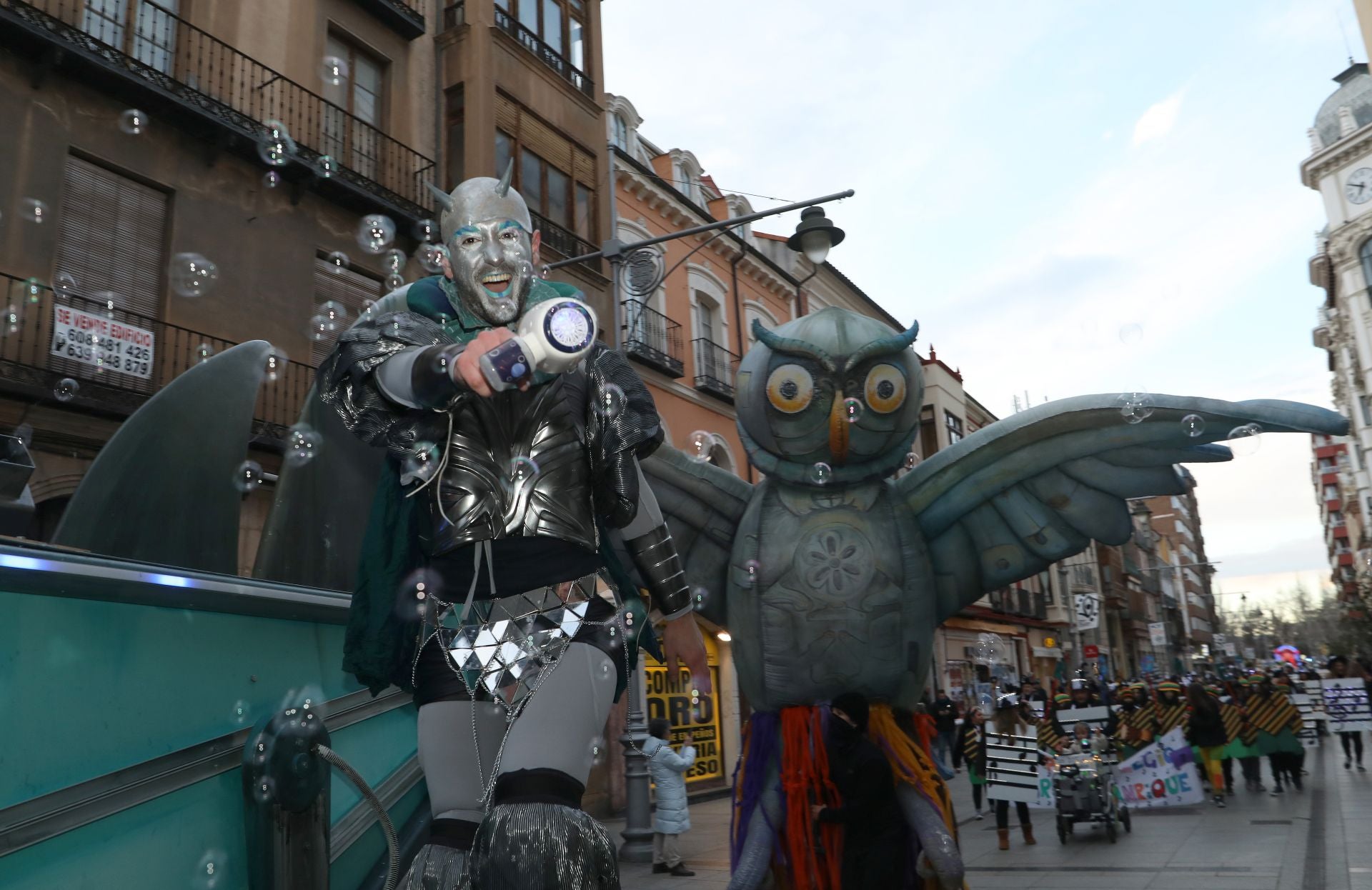Así fue el desfile de Carnaval de Palencia