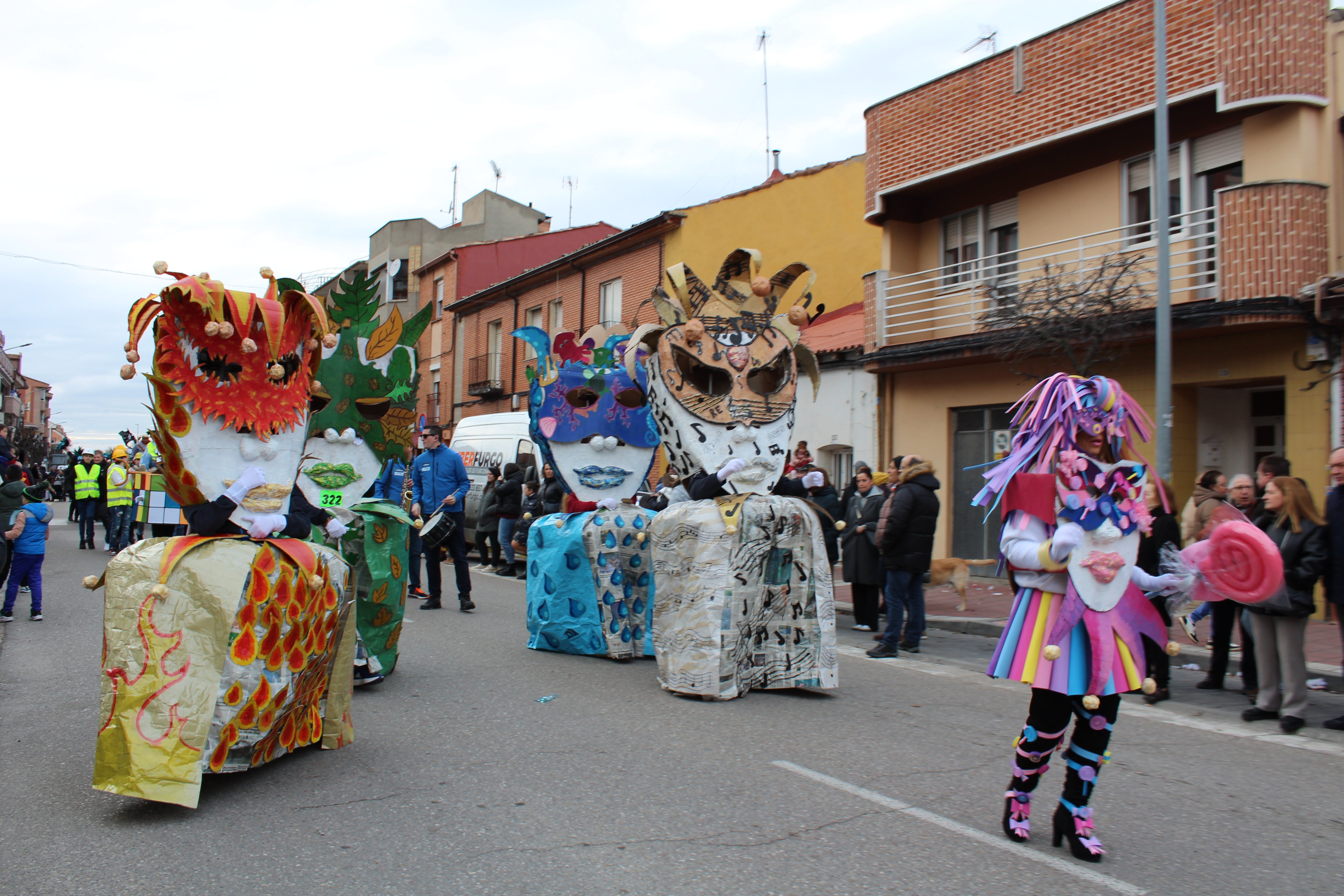 El Carnaval de Tudela de Duero, en imágenes