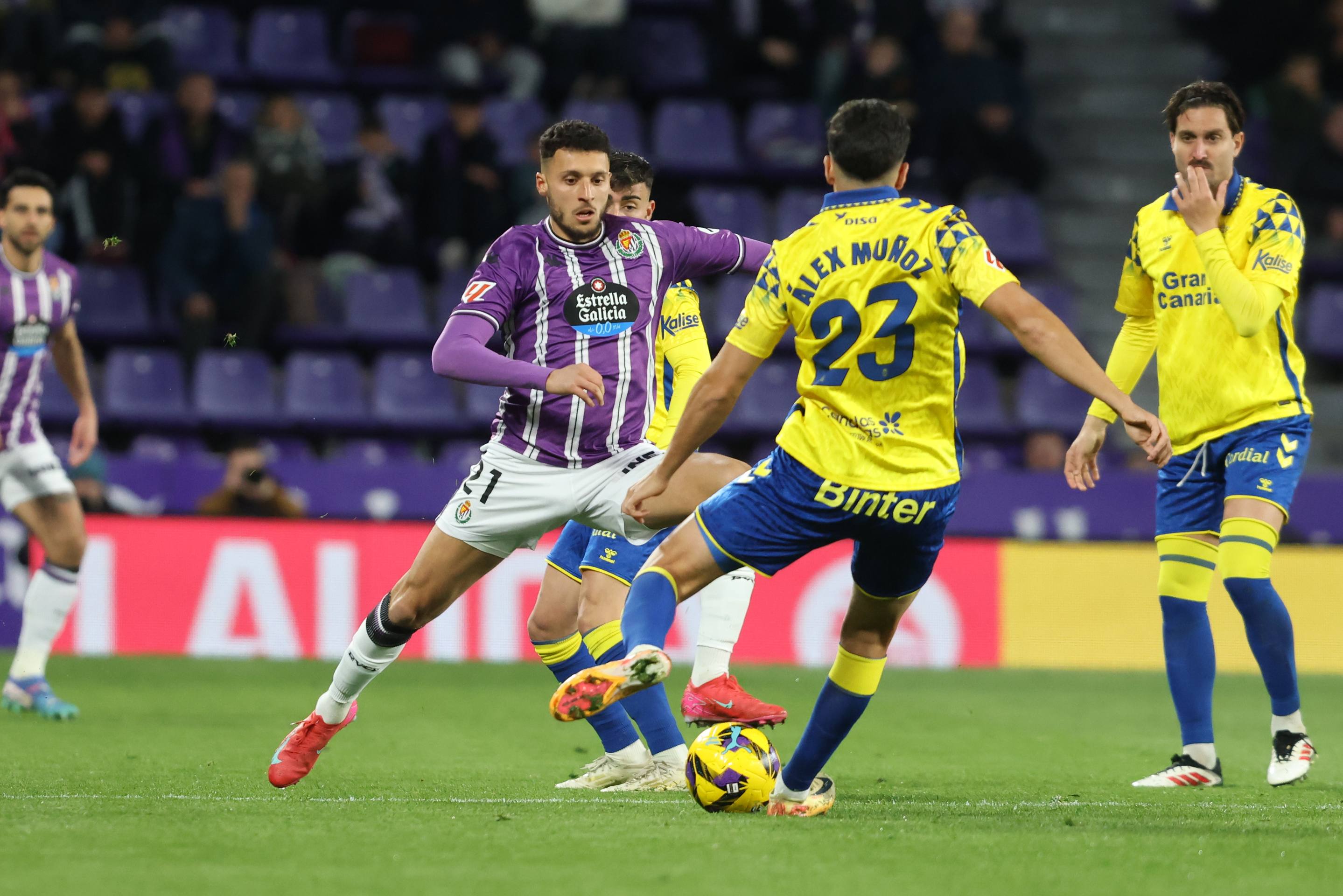 El empate del Pucela ante Las Palmas, en imágenes