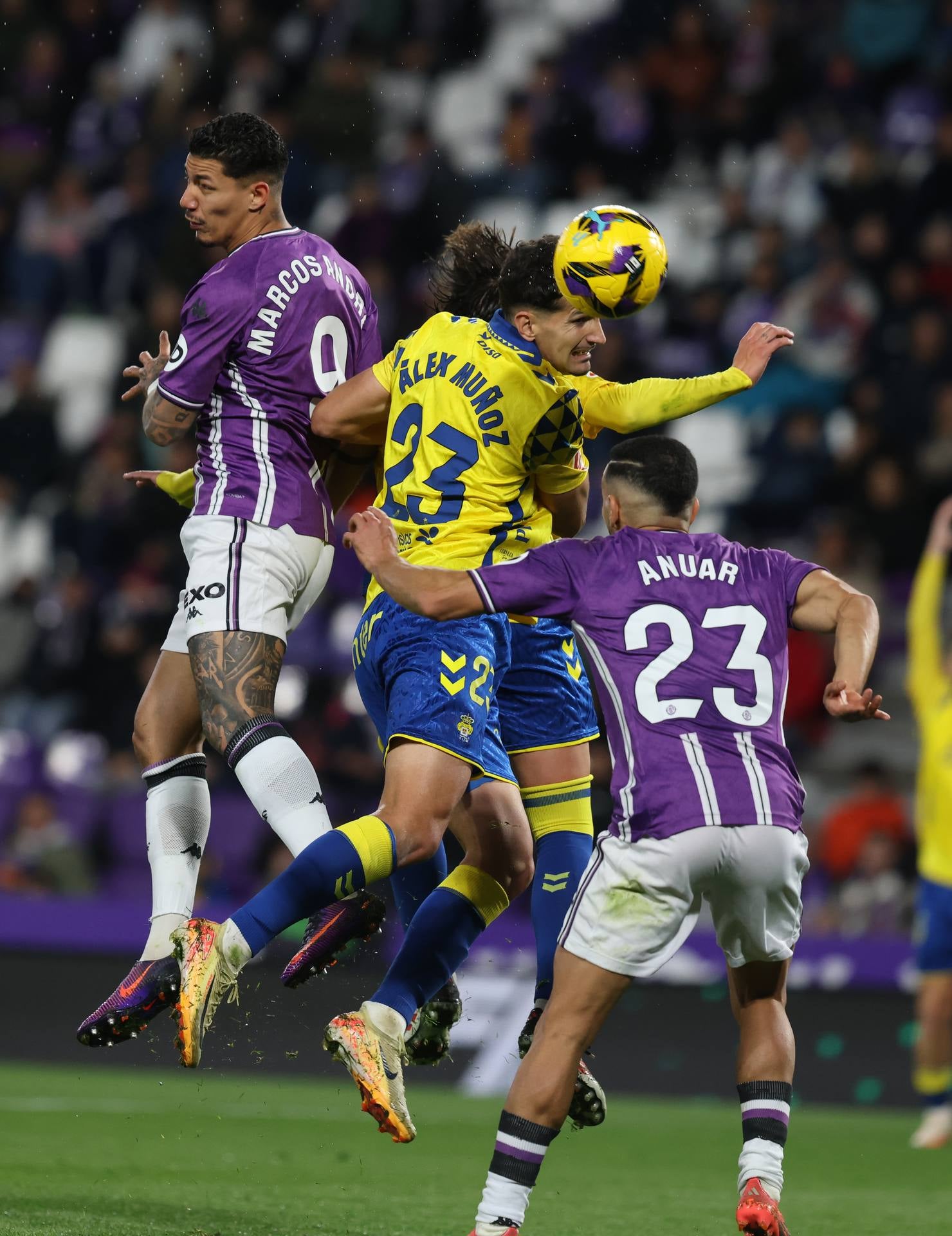 El empate del Pucela ante Las Palmas, en imágenes