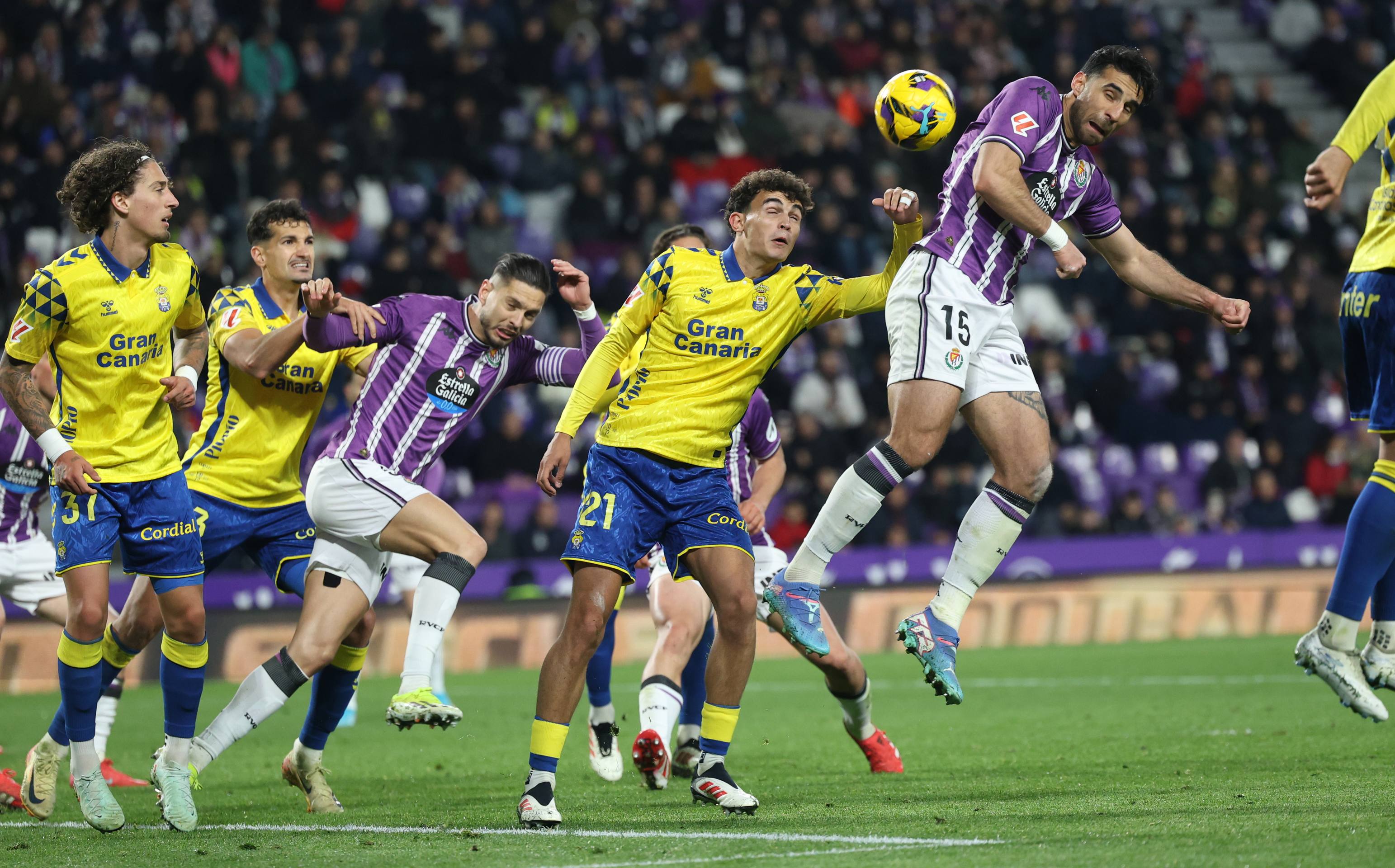 El empate del Pucela ante Las Palmas, en imágenes
