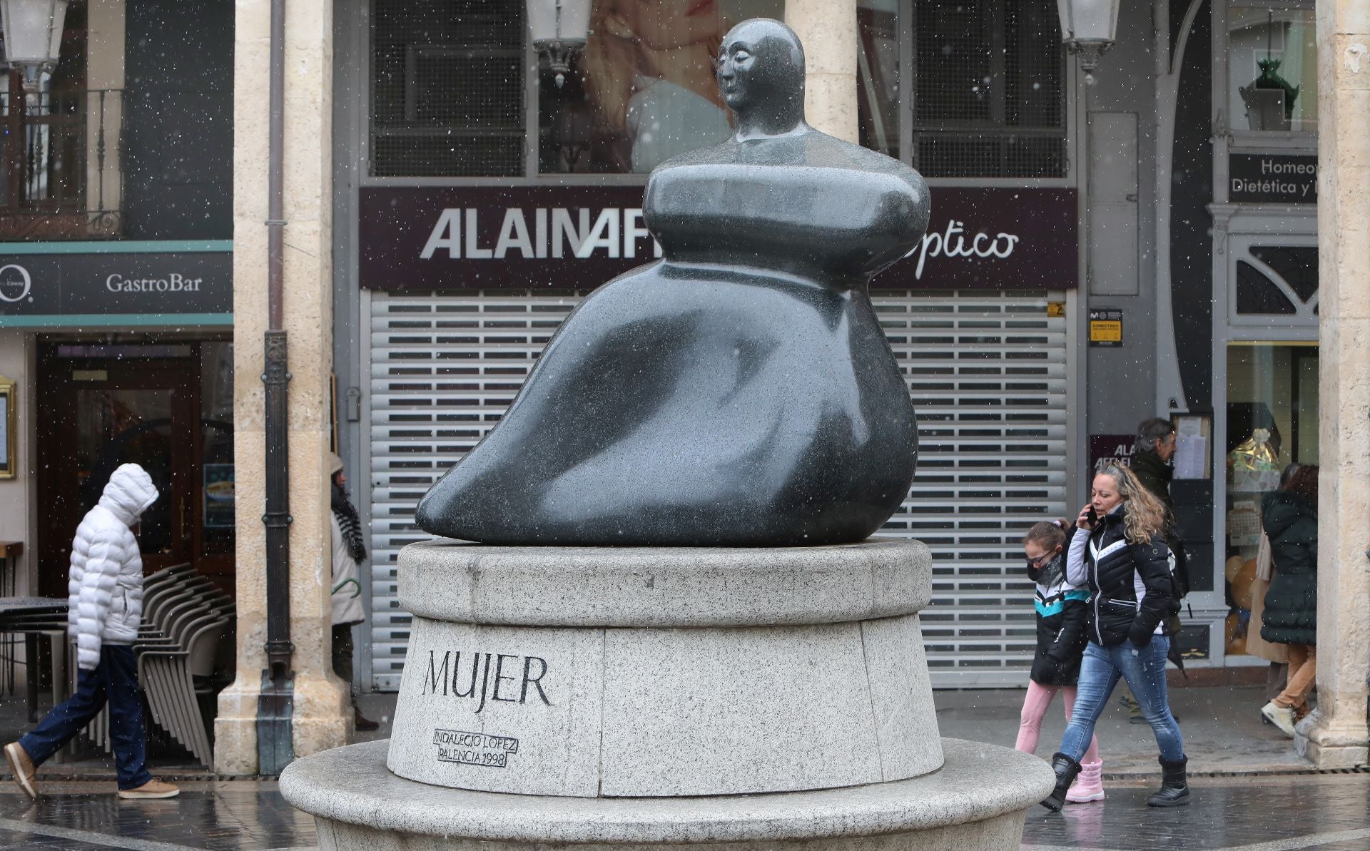 La nieve llega a Palencia