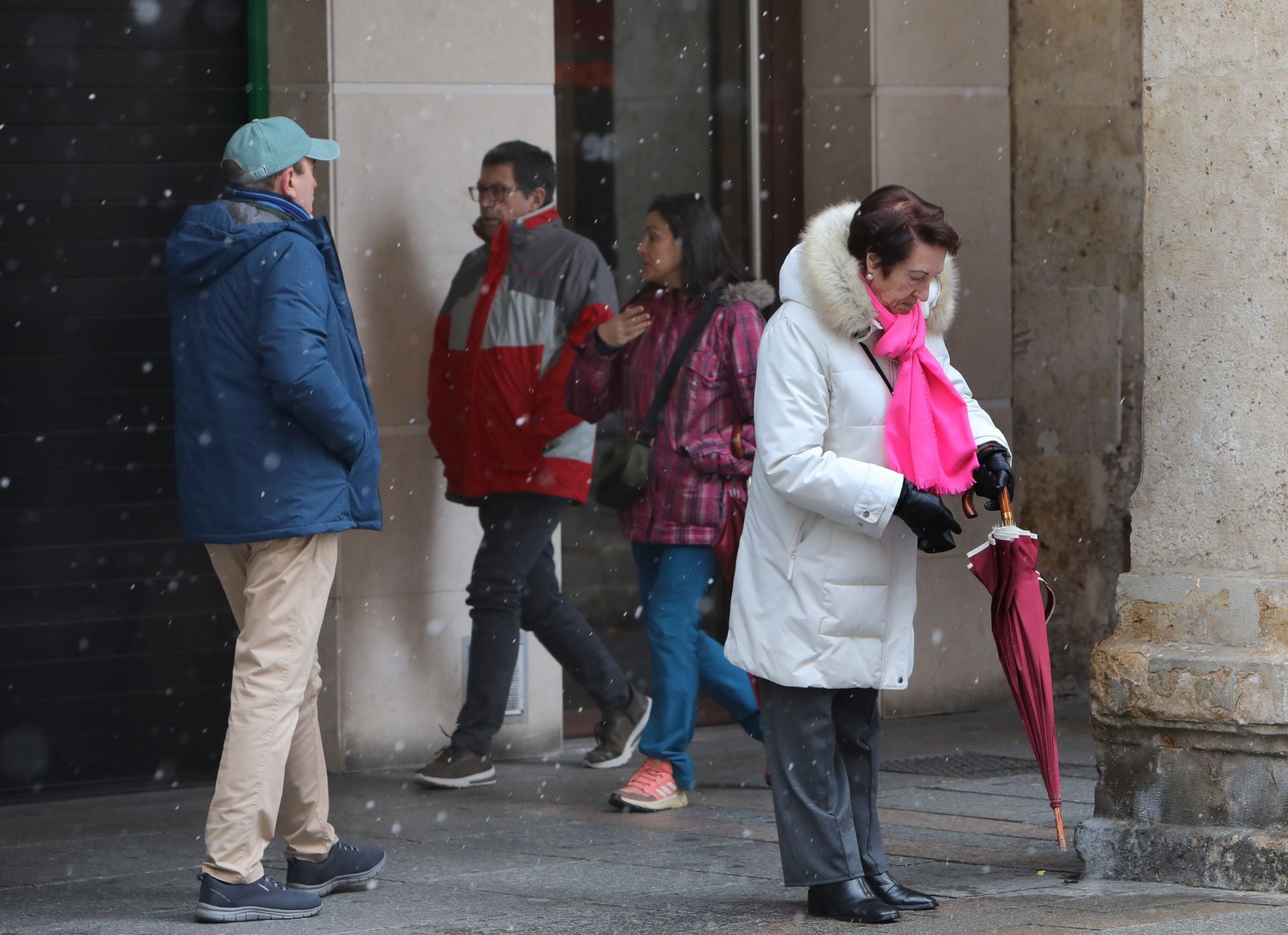 La nieve llega a Palencia