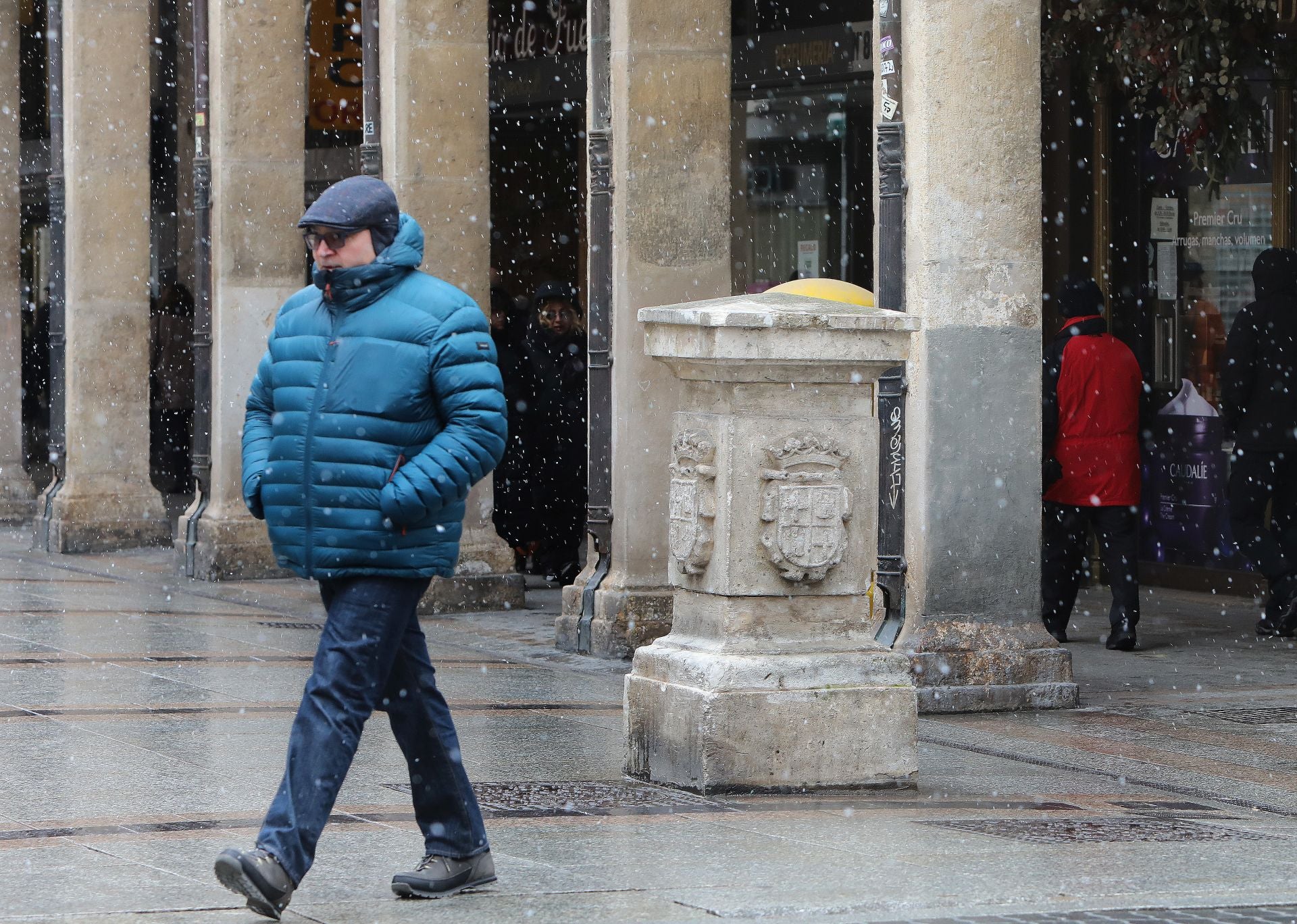 La nieve llega a Palencia