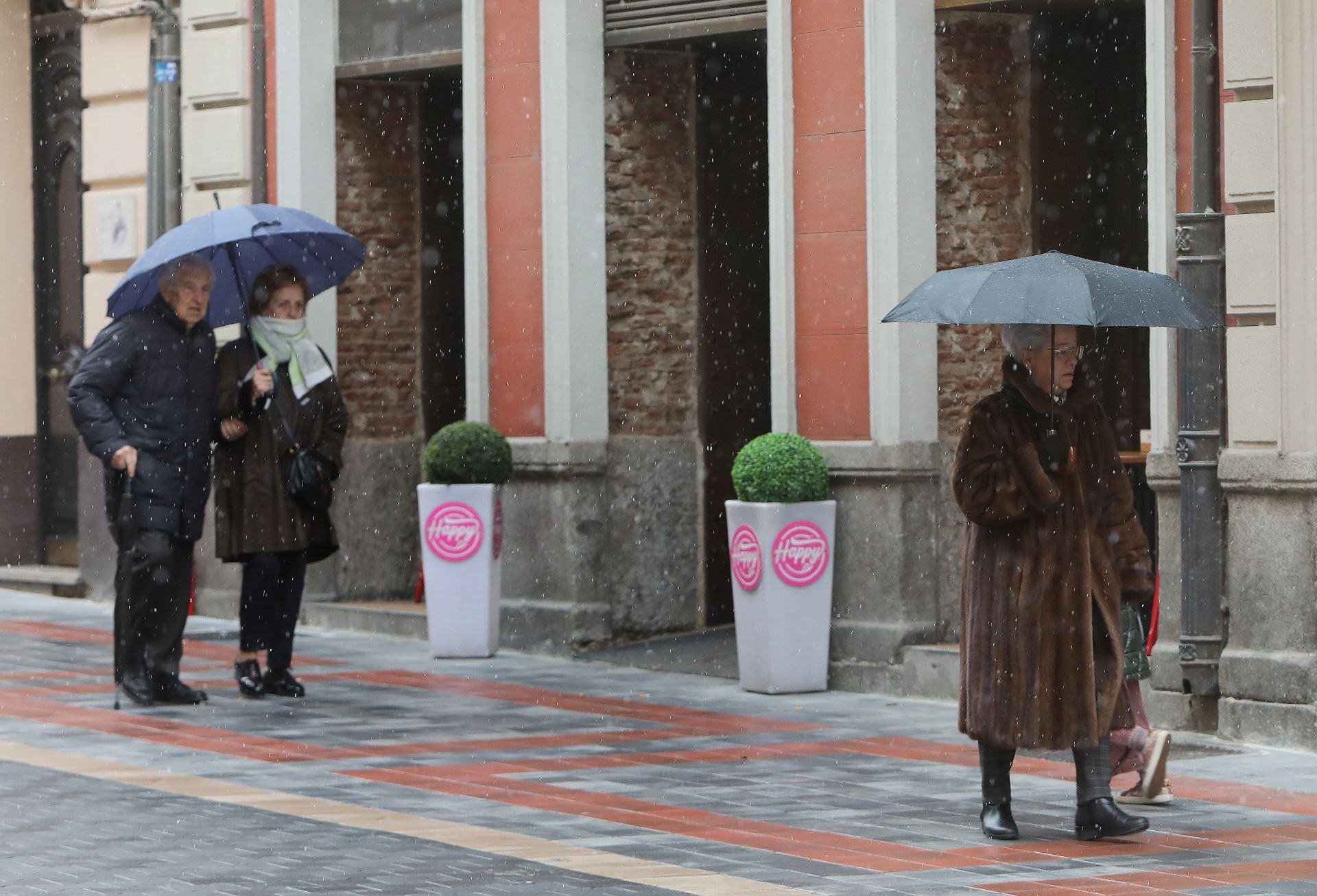 La nieve llega a Palencia