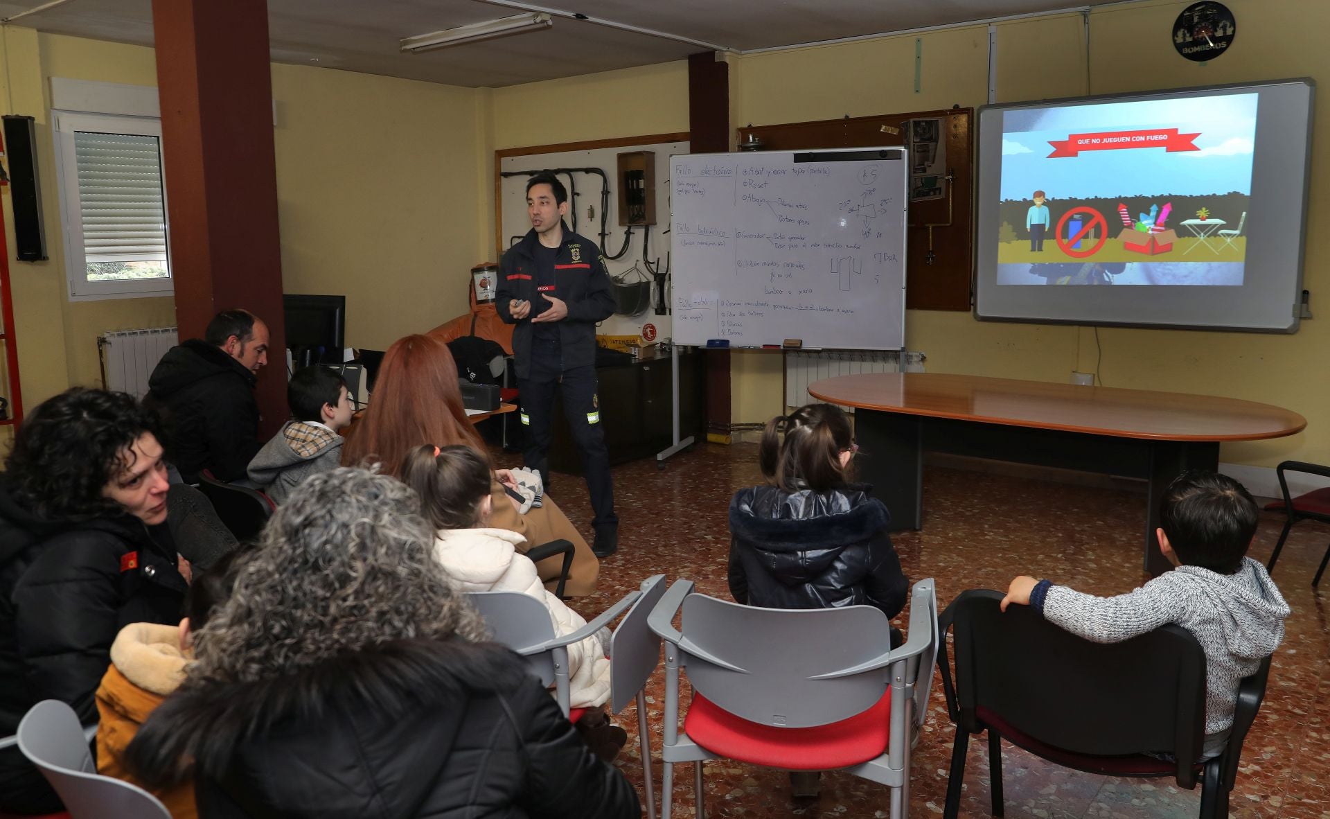 Jornada de puertas abiertas en el Parque de Bomberos de Palencia