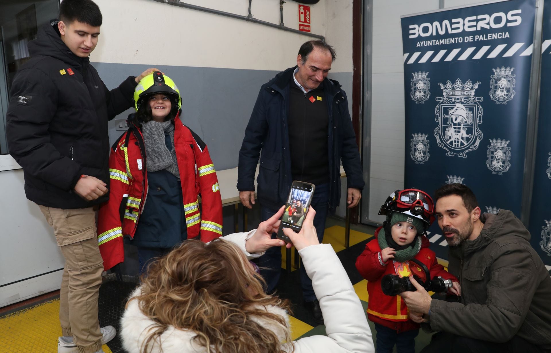 Jornada de puertas abiertas en el Parque de Bomberos de Palencia