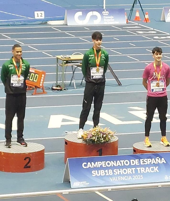 Imagen secundaria 2 - Castilla y León suma siete medallas en el Nacional sub-18 de Valencia