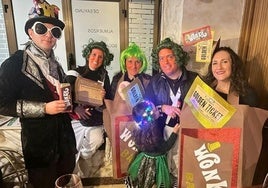 Integrantes del grupo 'La fábrica de chocolate'.