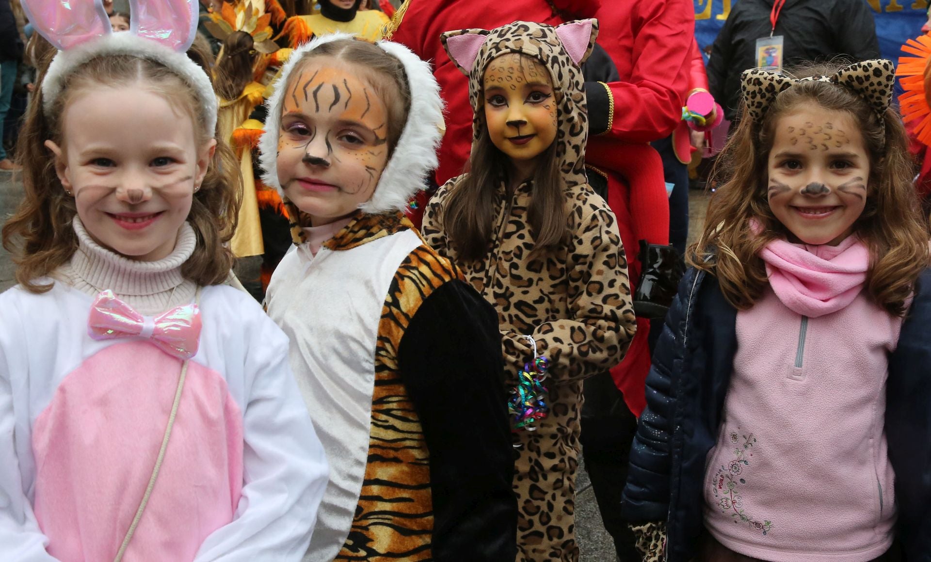 El carnaval infantil, en fotos