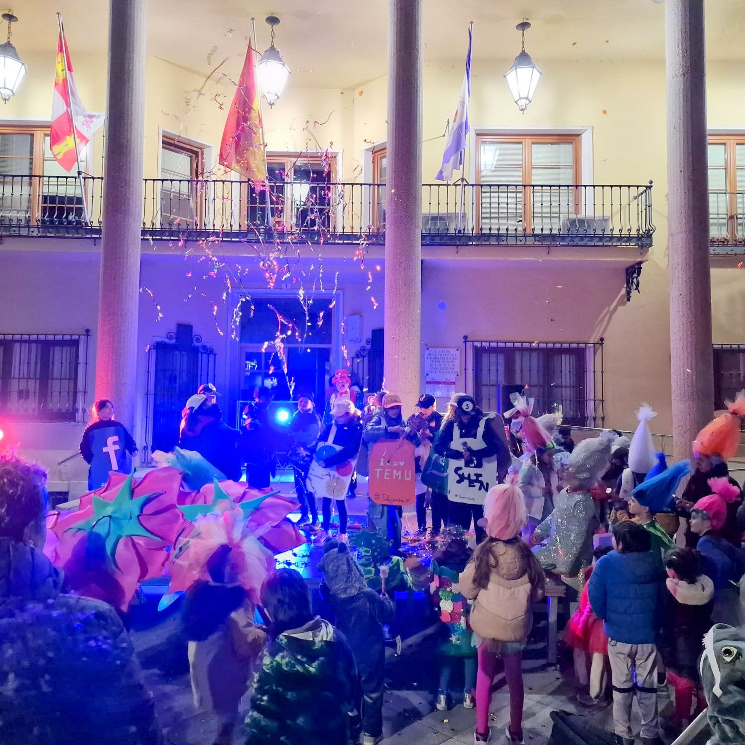 Animado Carnaval en Baltanás