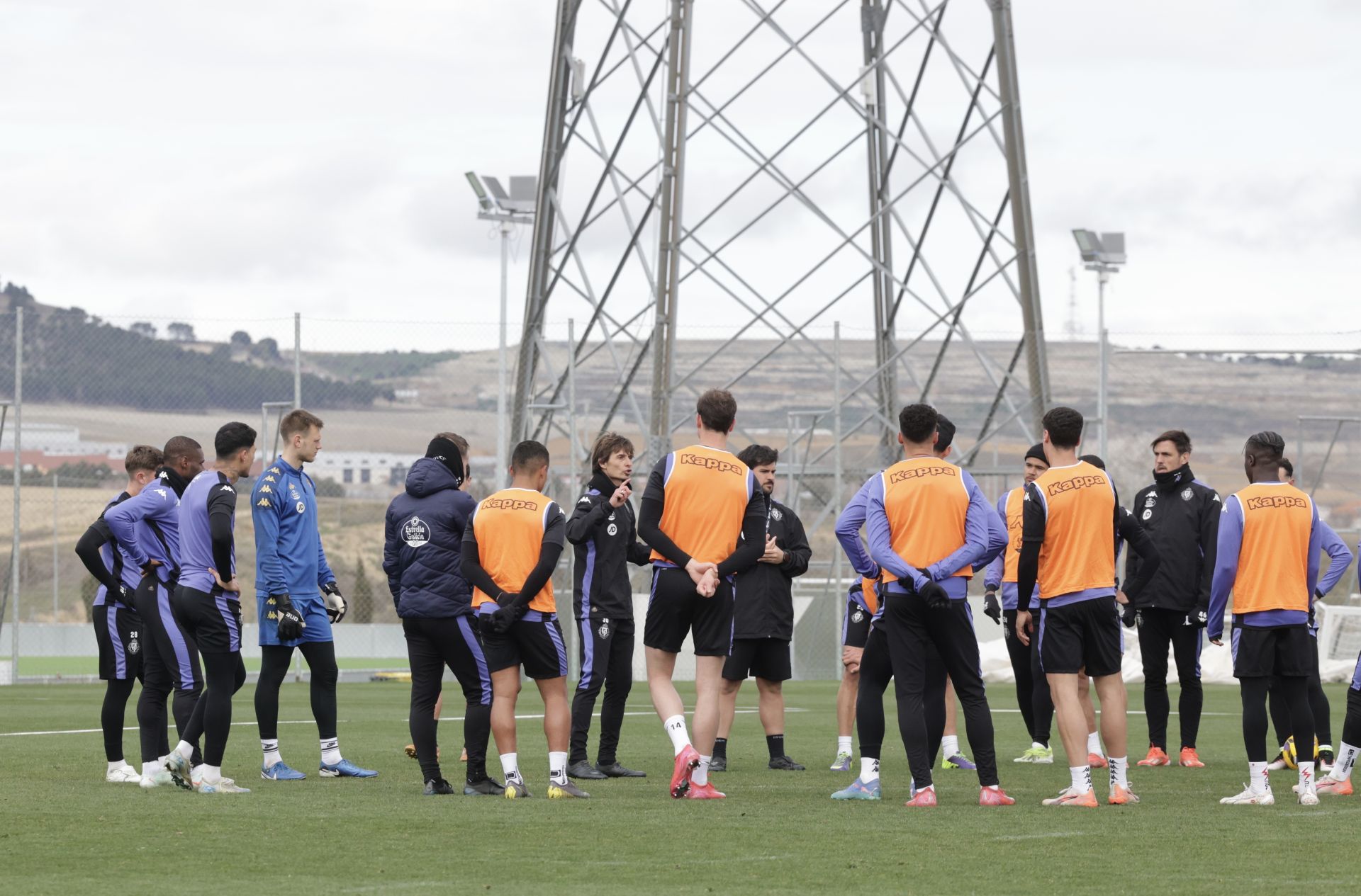 El entrenamiento a puerta abierta del Real Valladolid, en imágenes