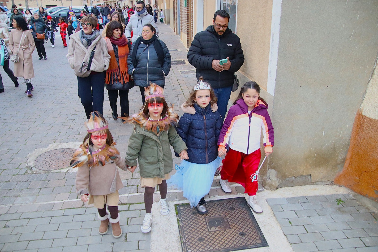 Los niños de Rioseco viven una divertida tarde de Carnaval