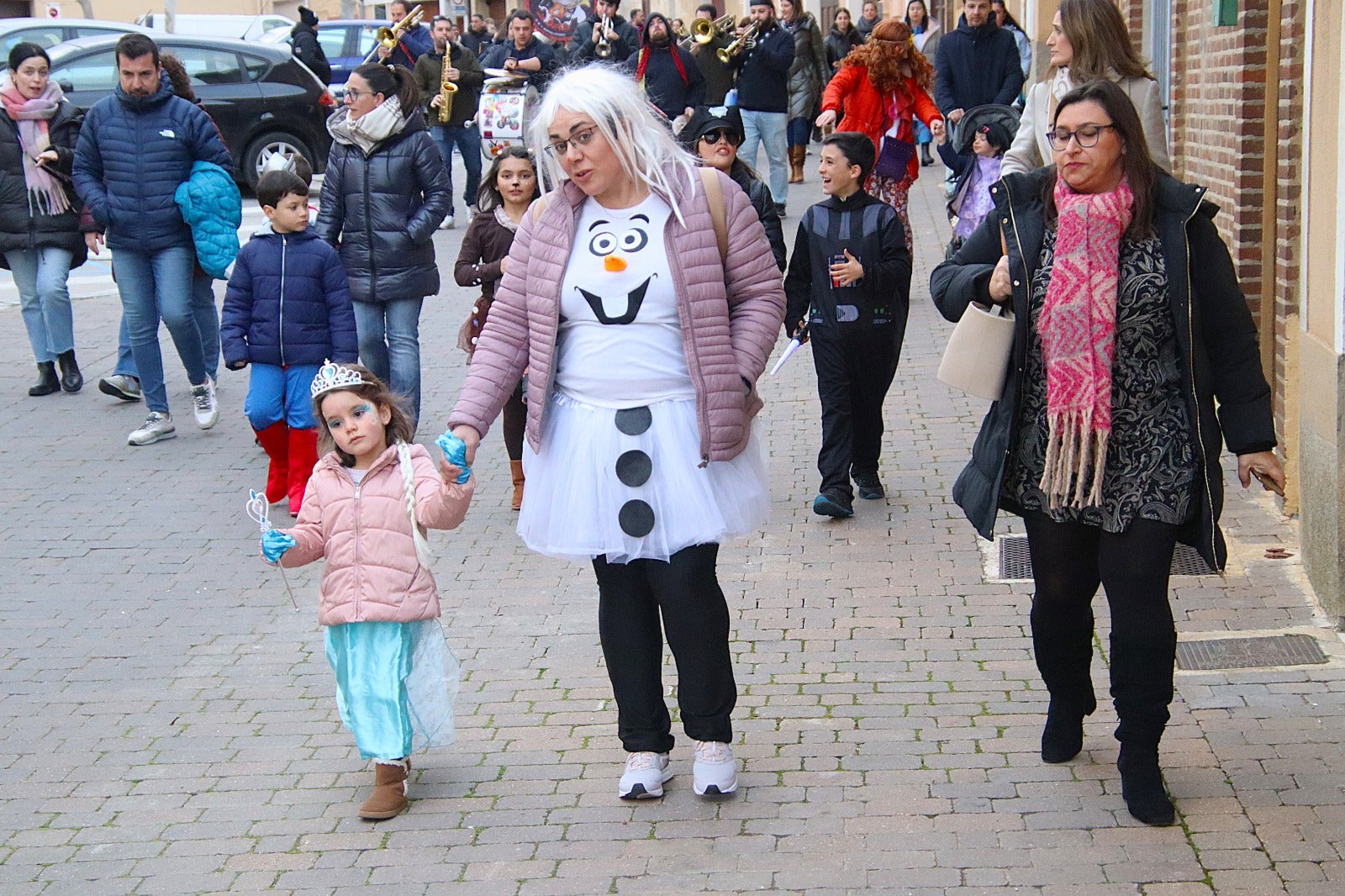 Los niños de Rioseco viven una divertida tarde de Carnaval