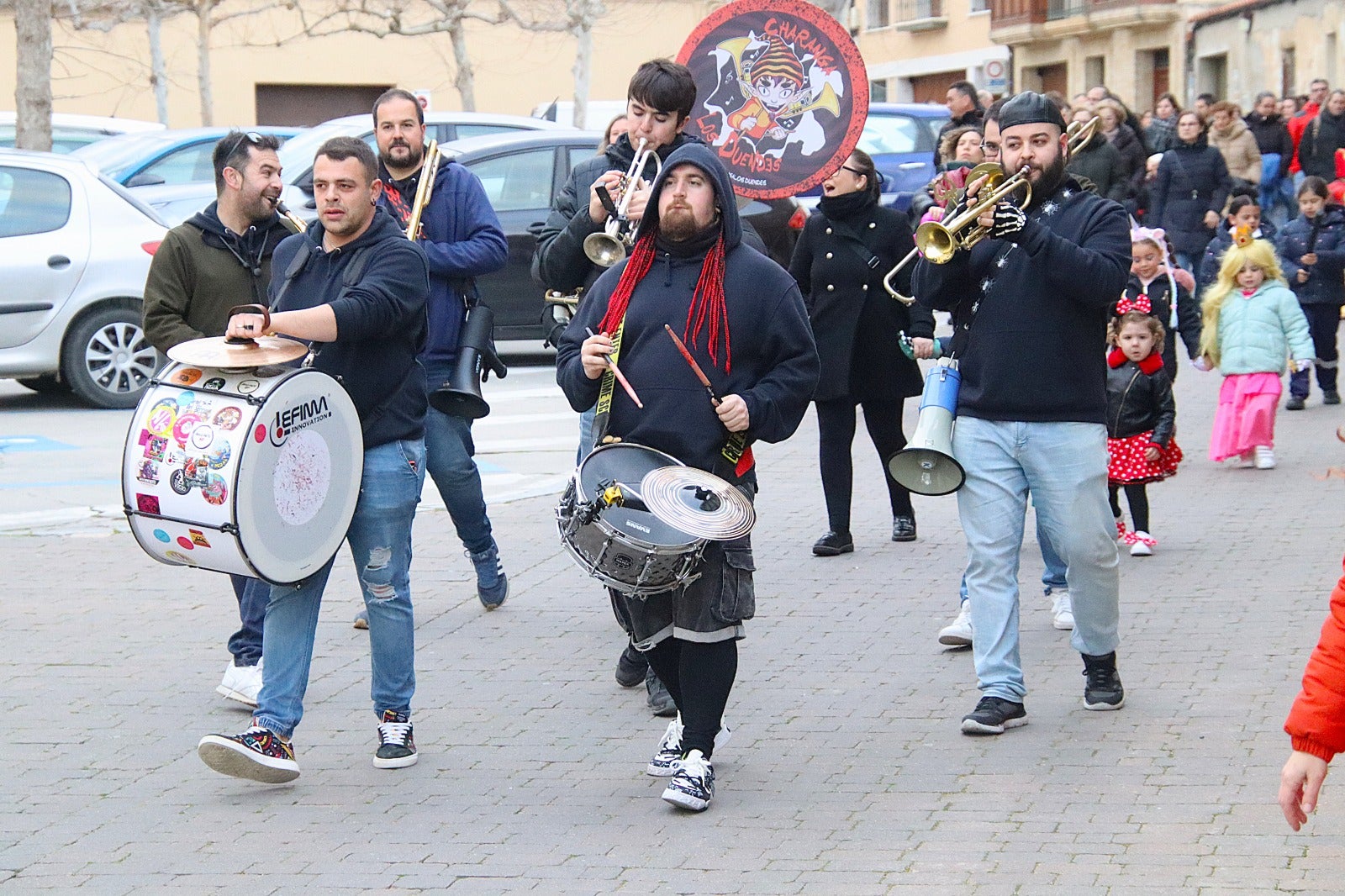 Los niños de Rioseco viven una divertida tarde de Carnaval