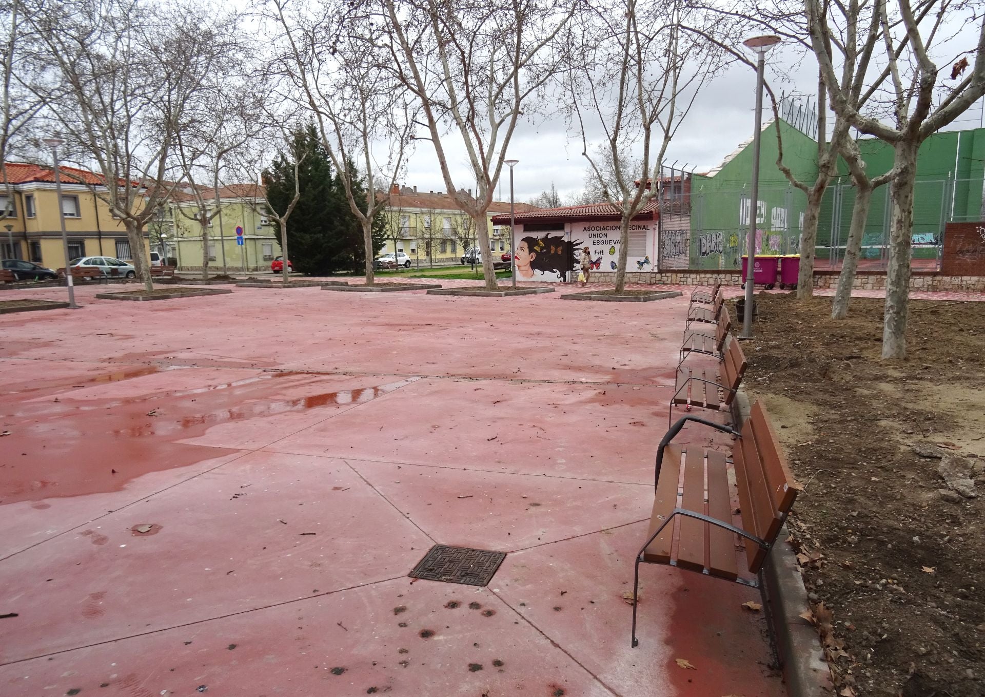 Así luce la restauración de la Plaza del Marqués de Suances