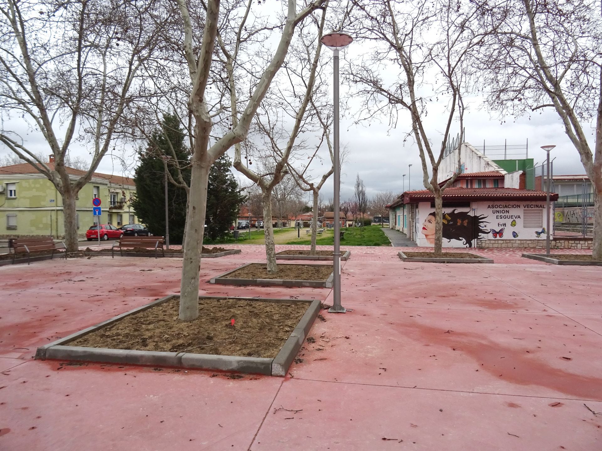 Así luce la restauración de la Plaza del Marqués de Suances
