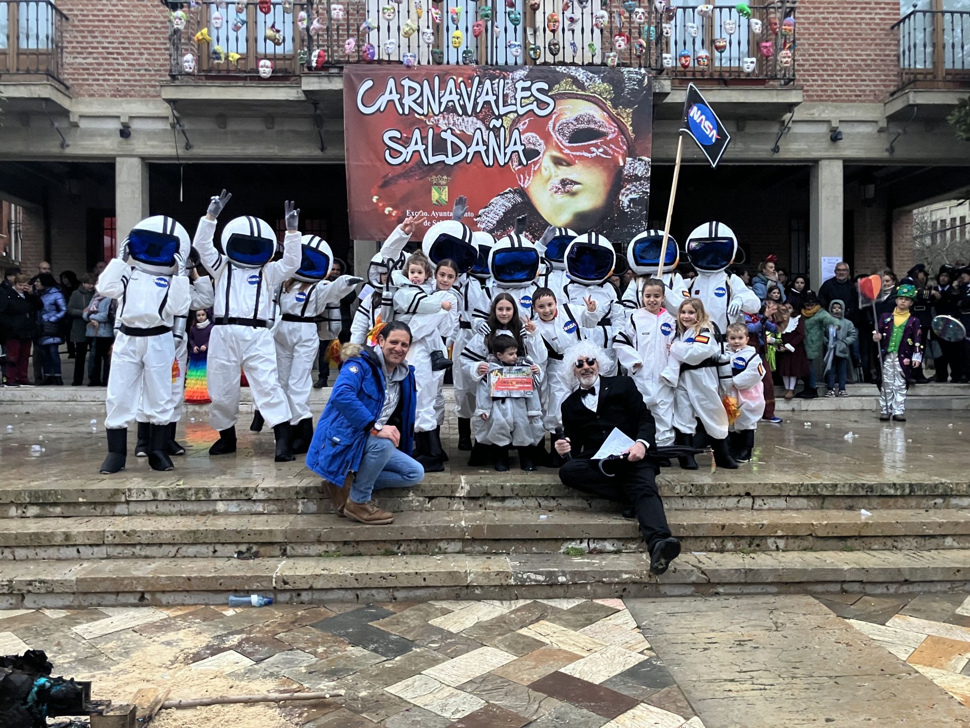 Fantasía en las calles de Saldaña
