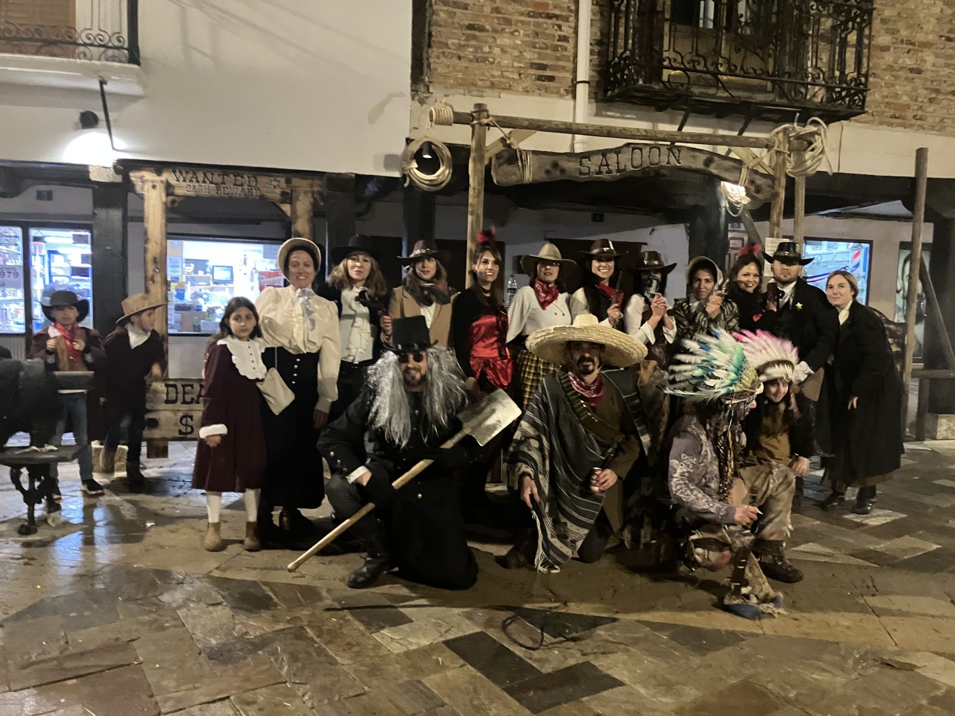 Fantasía en las calles de Saldaña