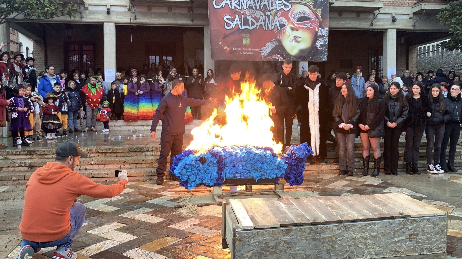Fantasía en las calles de Saldaña