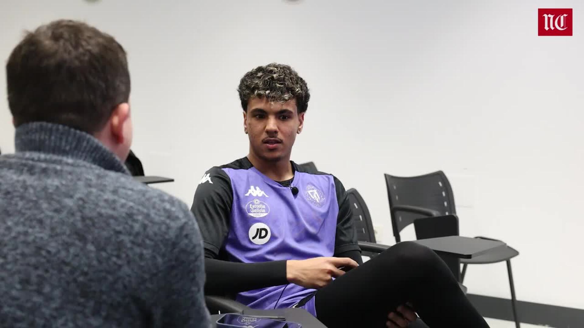 Entrevista a Adam Aznou, jugador del Real Valladolid
