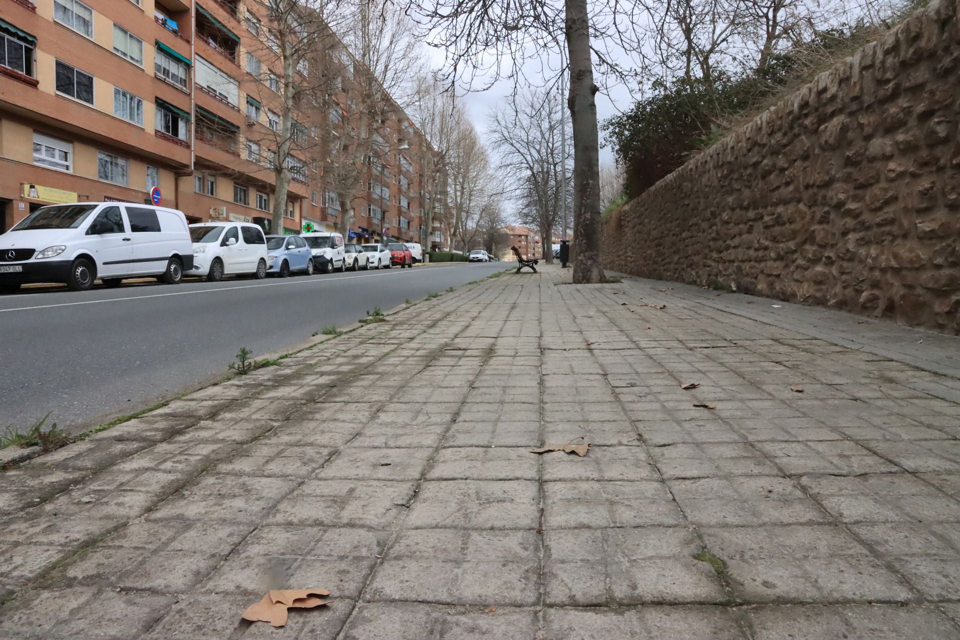 Los desperfectos de Santa Teresa-Puente de Hierro, en imágenes