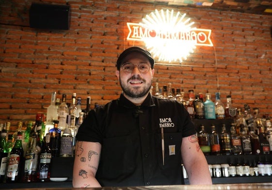 El coctelero vallisoletano, Víctor Díez