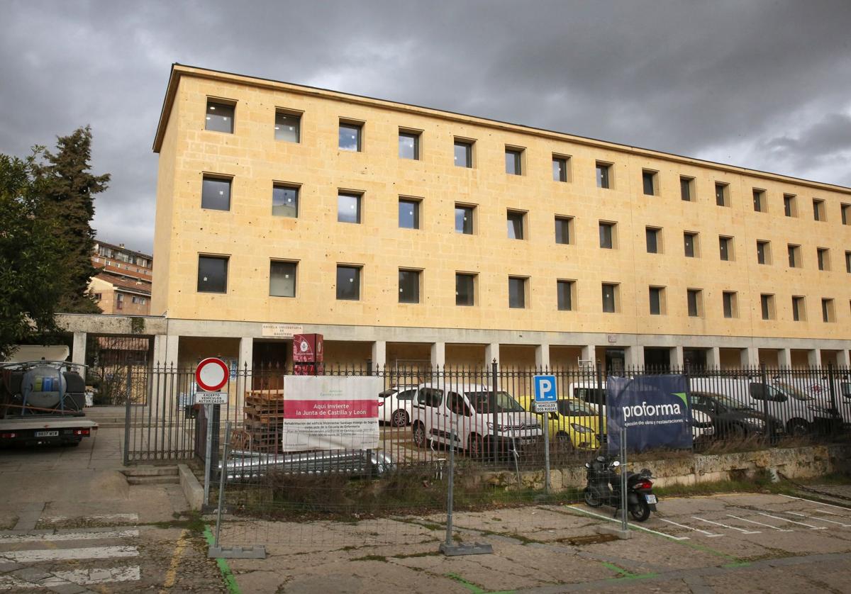 La UVA quiere que el edificio Santiago Hidalgo sea sede permanente de Enfermería