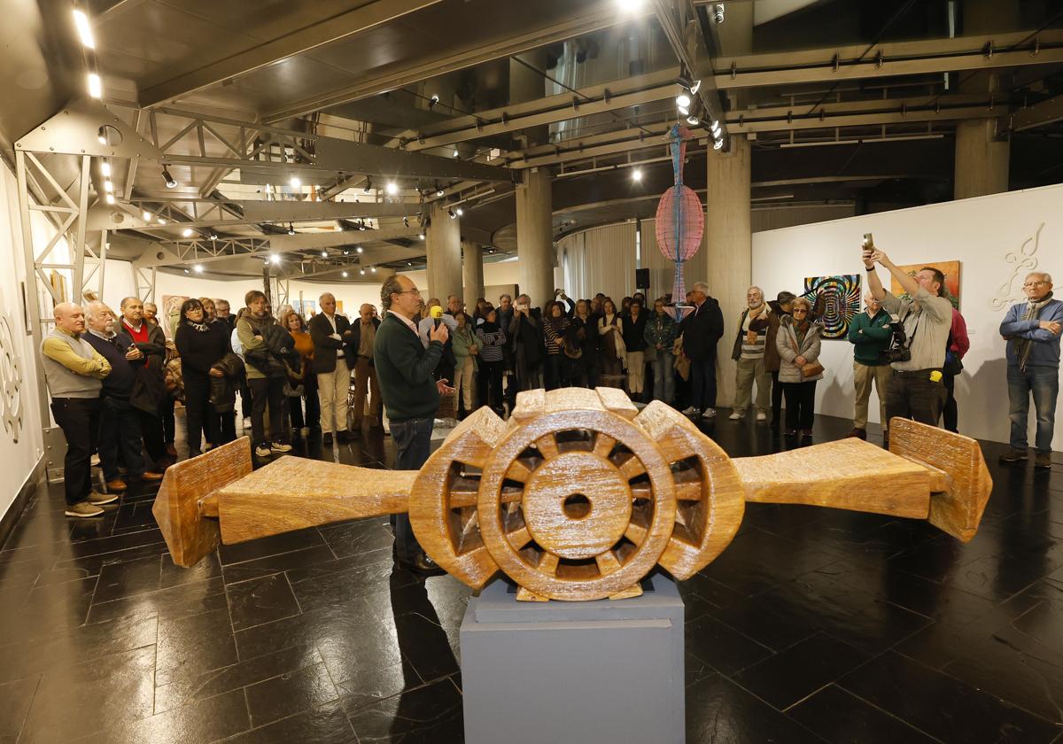 Inauguración de la muestra 'Tempus fugit', este jueves en el Museo.