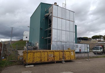 Comienzan las obras de renovación de la planta de biomasa de Cuéllar