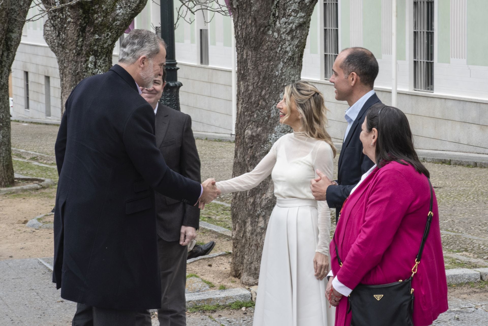 Fotos de la visita del rey Felipe VI a La Granja de San Ildefonso