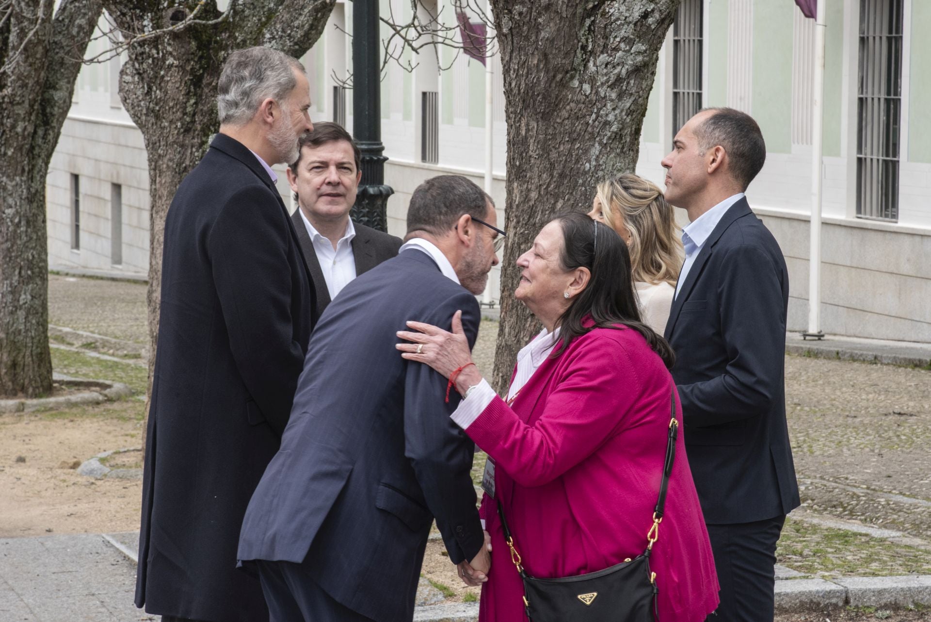 Fotos de la visita del rey Felipe VI a La Granja de San Ildefonso