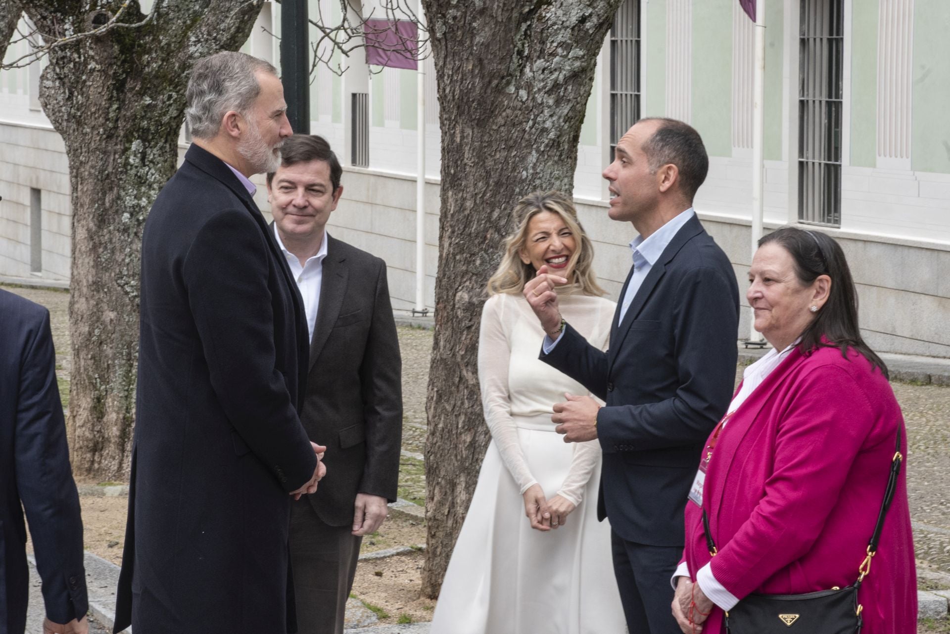 Fotos de la visita del rey Felipe VI a La Granja de San Ildefonso