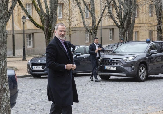 Visita de Felipe VI a La Granja de San Ildefonso