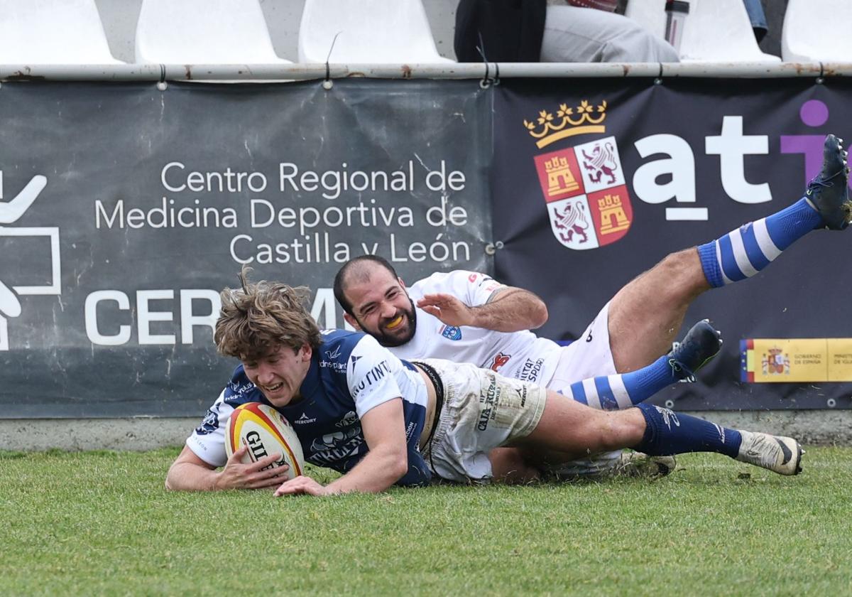 Imagen del choque entre el VRAC y La Vila en Pepe Rojo.