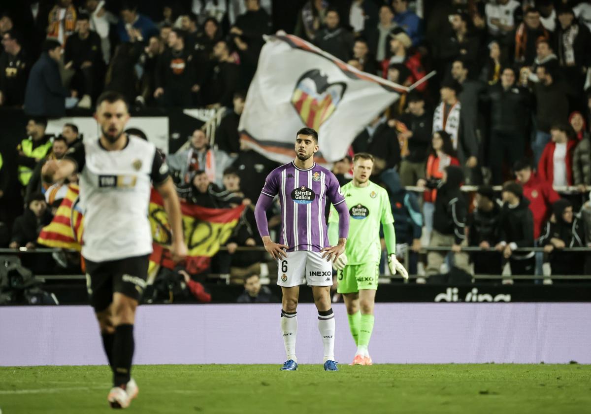 Así hemos contado la derrota del Pucela en Mestalla