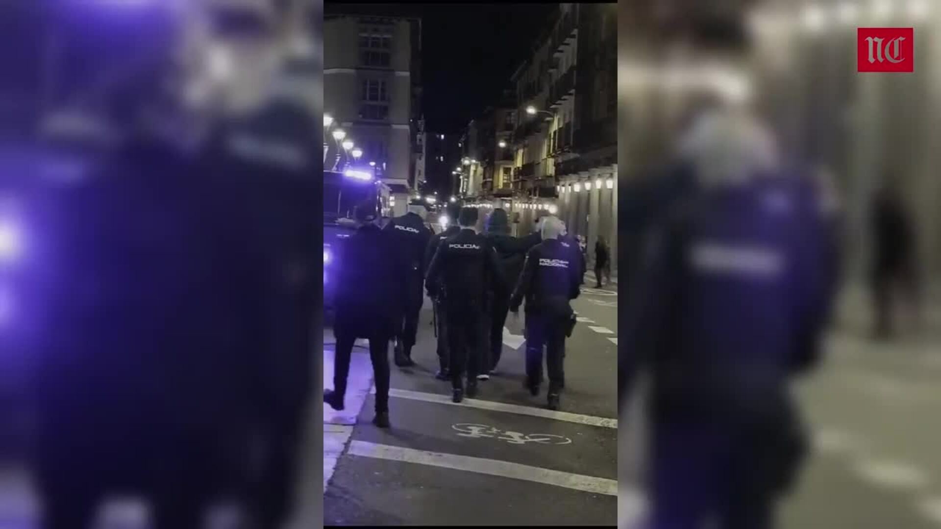Identificado por increpar a los asistentes de la manifestación por el 8M en Valladolid