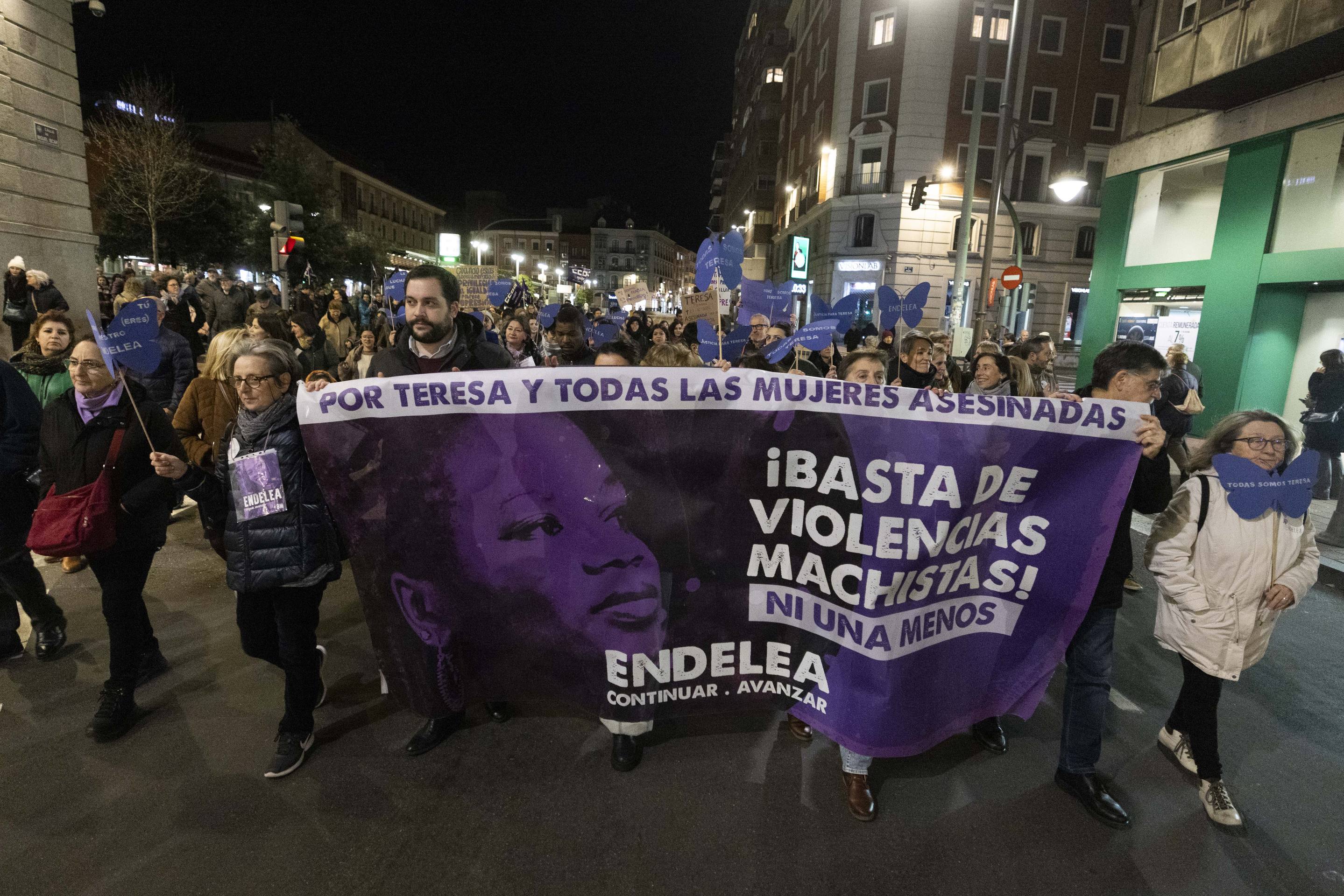 Las imágenes de la manifestación del 8M en Valladolid