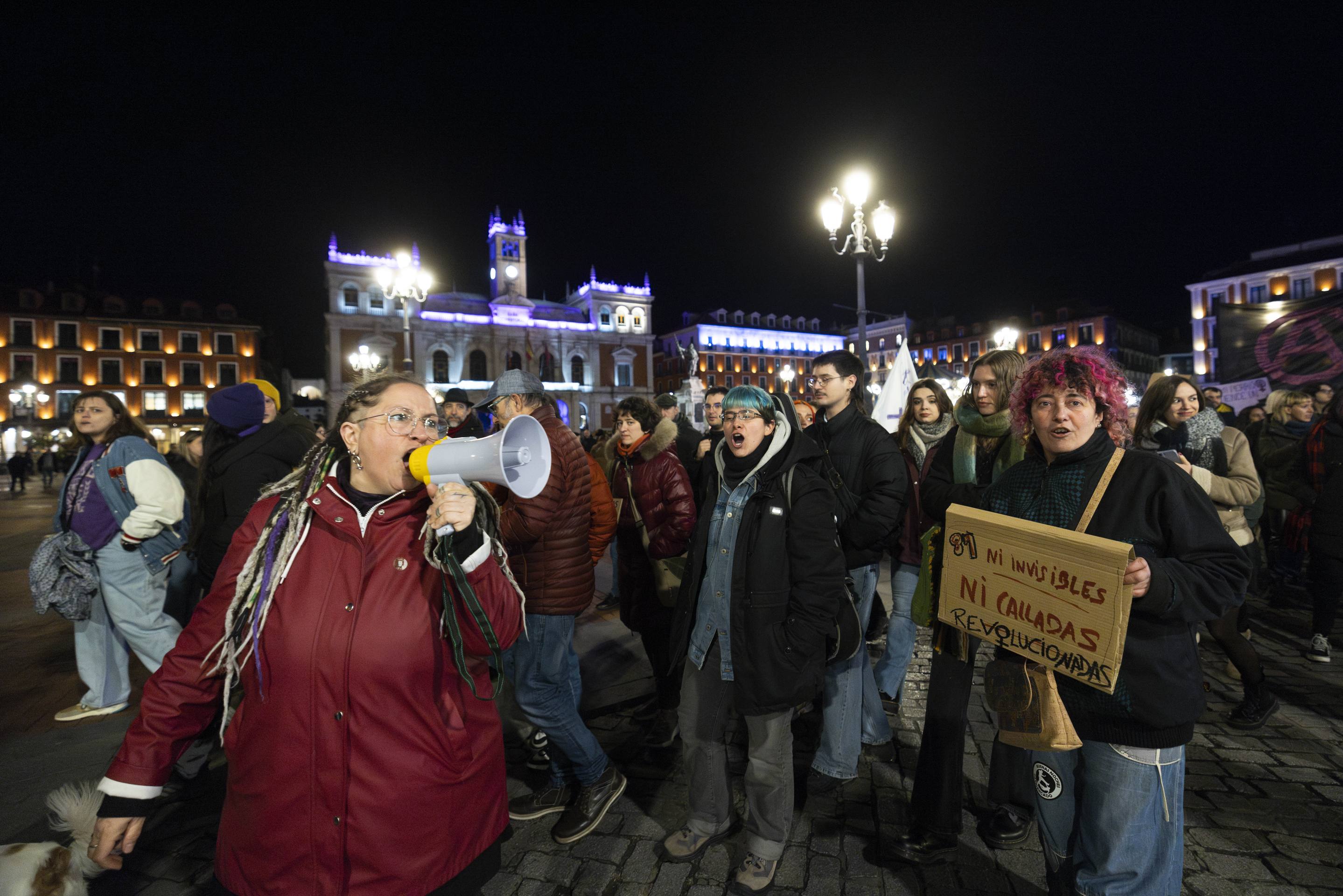 Las imágenes de la manifestación del 8M en Valladolid