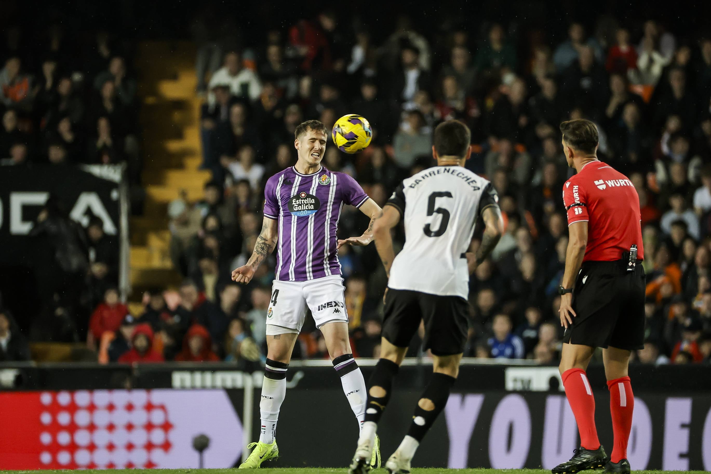 Las imágenes de la derrota del Pucela en Valencia