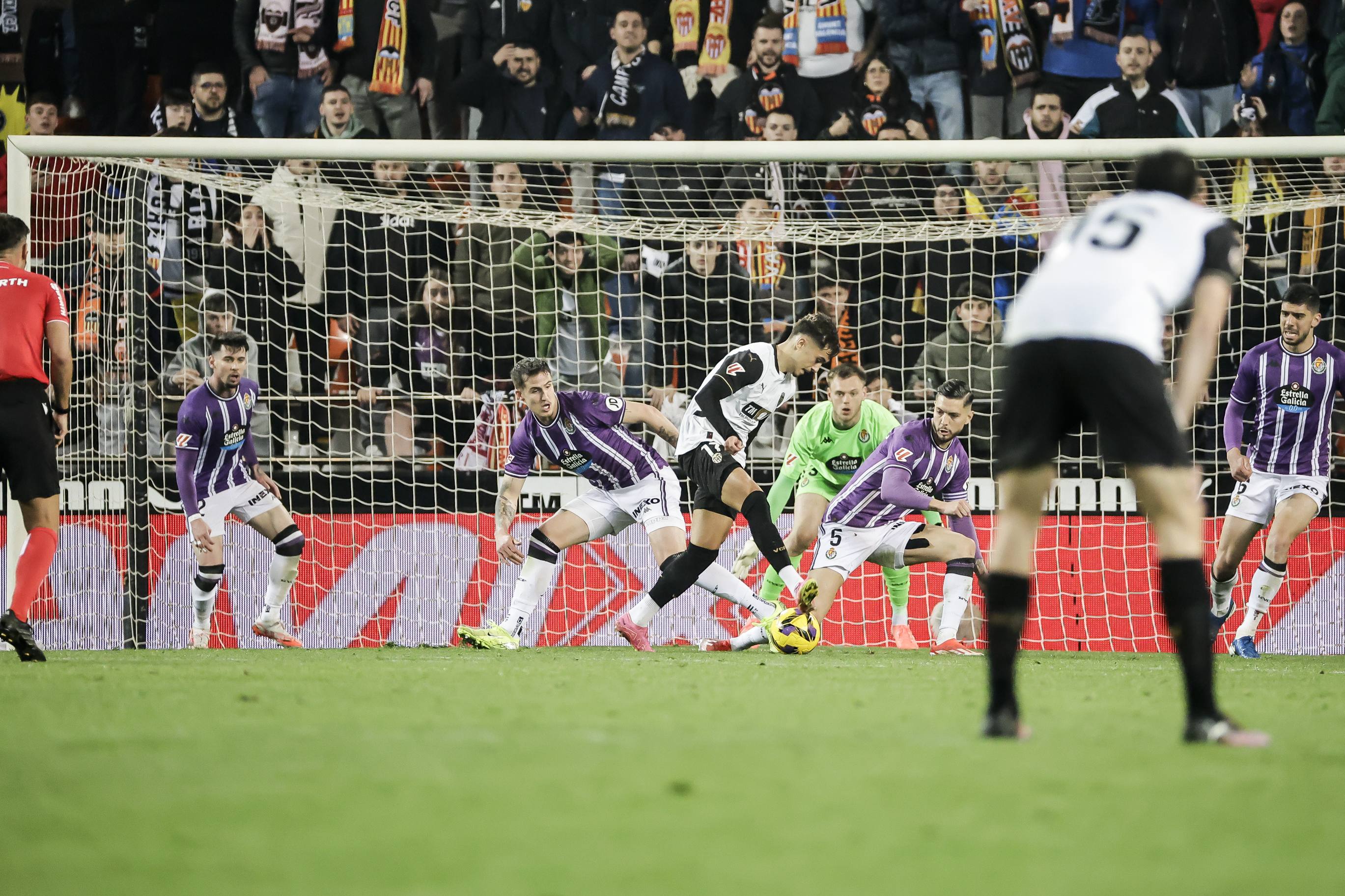 Las imágenes de la derrota del Pucela en Valencia