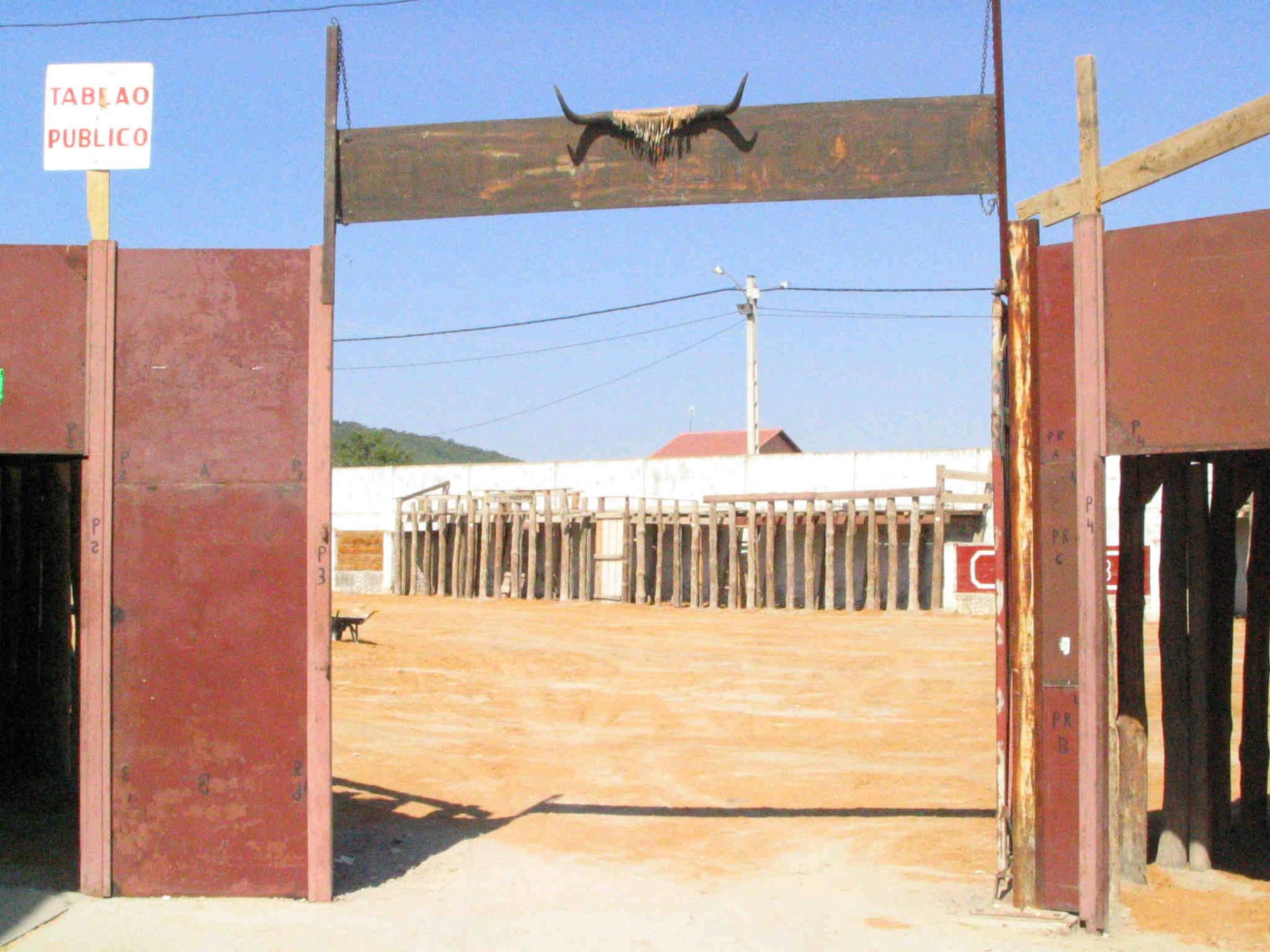 Plaza de toros de la Fuentecilla, en Traspinedo. 29 de junio de 2004.
