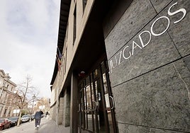 Los Juzgados de Valladolid de la calle Angustias, donde se instruyó la investigación, en una imagen de archivo.
