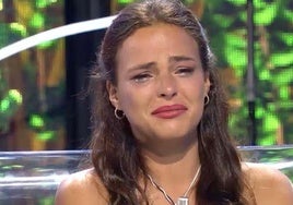 Marta Peñate, en una de sus intervenciones en Telecinco.