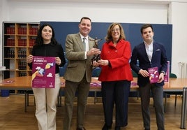 Patricia Pérez, José María Viejo, Ángeles Armisén e Ignacio Galarraga.