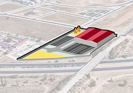 Recreación de las futuras instalaciones.