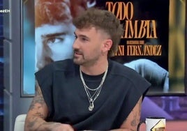 Dani Fernández en 'El Hormiguero'.