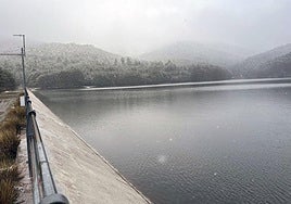Embalse de El Tejo a comienzos de esta semana.